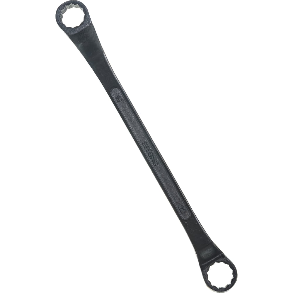 Двусторонний накидной ключ SITOMO ключ накидной оксидированный двусторонний sitomo 19x22 мм sit
