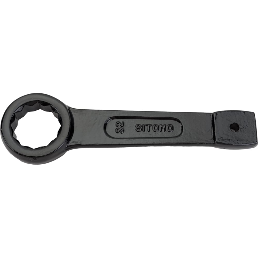 Односторонний ударный накидной ключ SITOMO ключ накидной двусторонний sitomo sit размеры 10x12 мм длина 176 мм