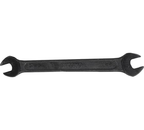 Изображение товара Гаечный рожковый двусторонний ключ SITOMO 5.5х7 окс. 28903