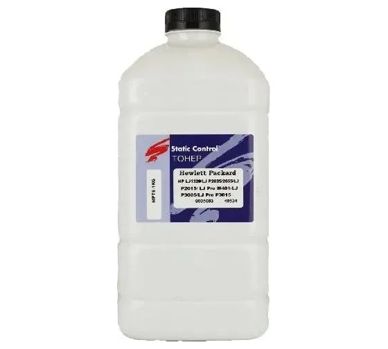 Изображение товара Тонер STATIC CONTROL MPT8-1KG черный, флакон 1000 гр., для принтера HP LaserJet 5000/4100/1200 1074470