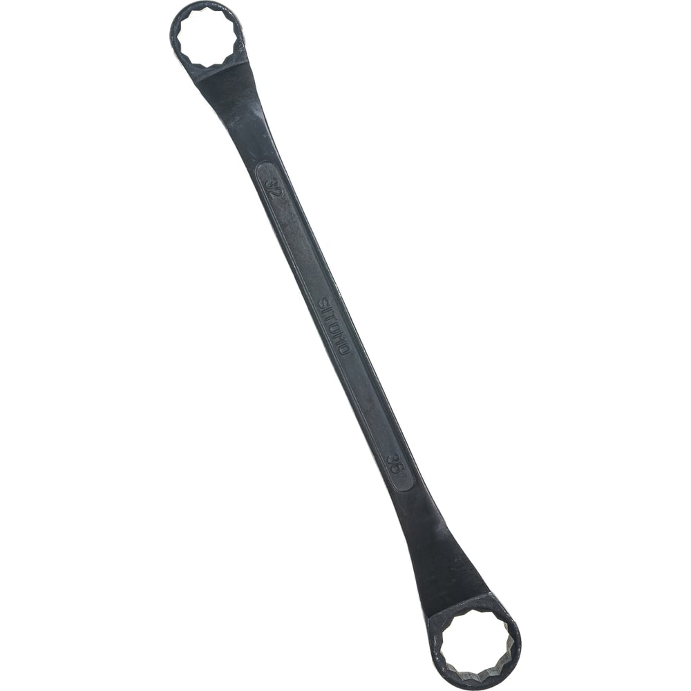 Двусторонний накидной ключ SITOMO шабер двусторонний лопатка прямая вогнутая 13 см на блистере серебристый