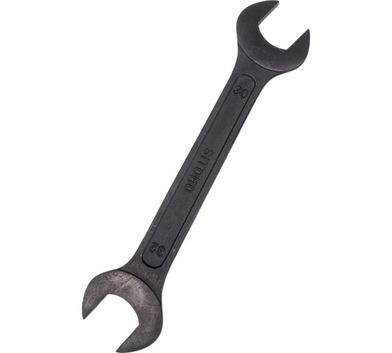 Изображение товара Гаечный рожковый двусторонний ключ SITOMO 30х32 окс. 28924