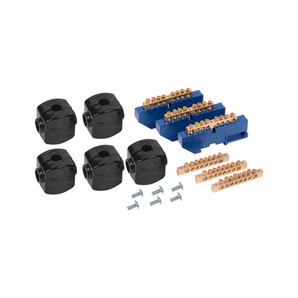 Изображение товара Комплект для монтажа IEK ЩЭ-3 MKM-40-3 надежное решение для электромонтажных работ