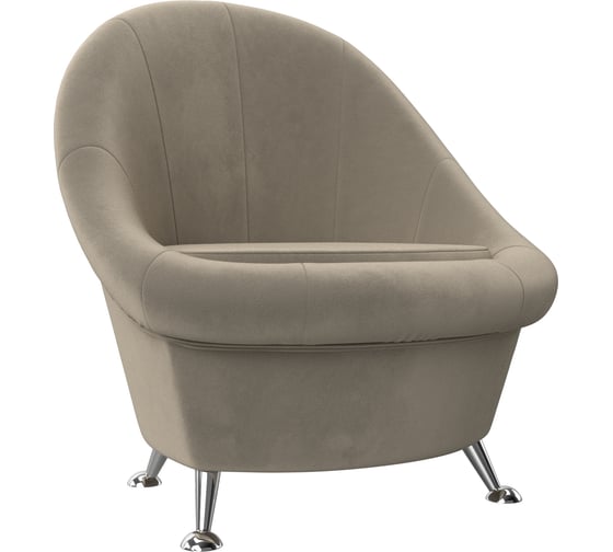 Изображение товара Банкетка Лига диванов микровельвет бежевый 105540