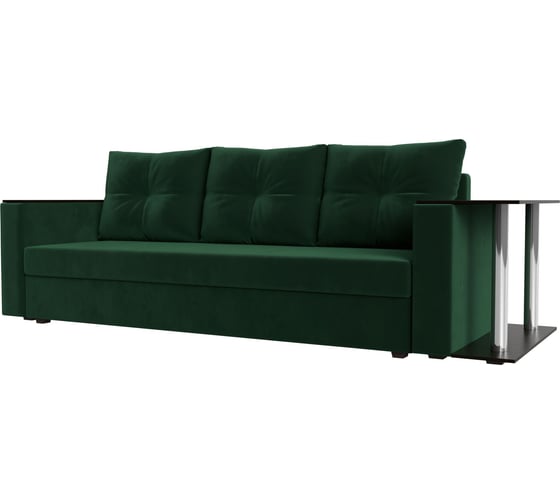 Изображение товара Диван прямой Лига диванов Атланта со столом справа 112473R