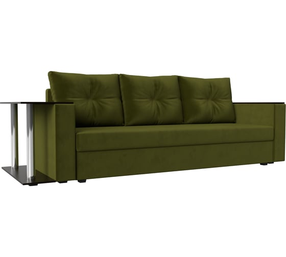 Изображение товара Диван прямой Лига диванов Атланта со столом слева 112481