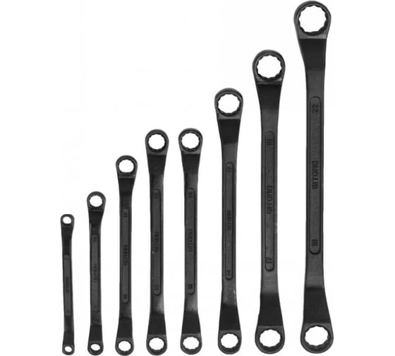 Изображение товара Набор накидных двусторонних ключей SITOMO 8 шт 6-22 52028