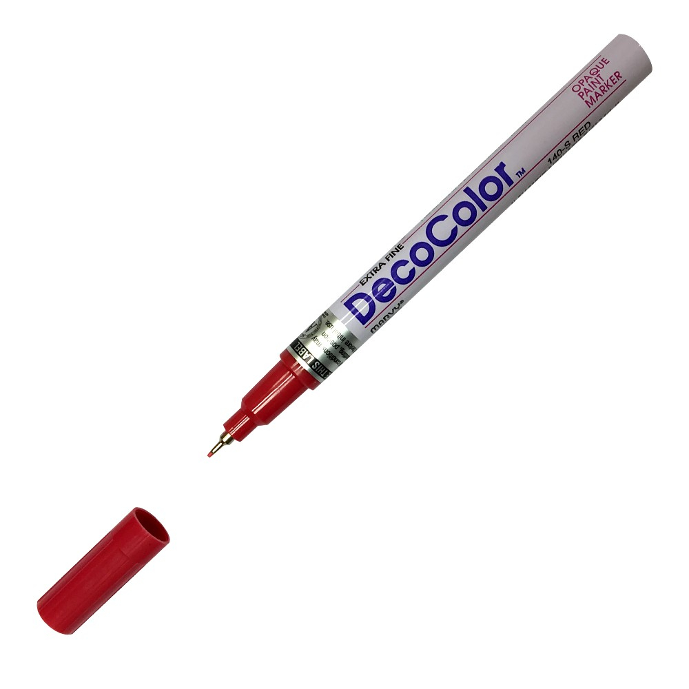Лаковый маркер MARVY UCHIDA маркер с нитроэмалью lekon красный 011104