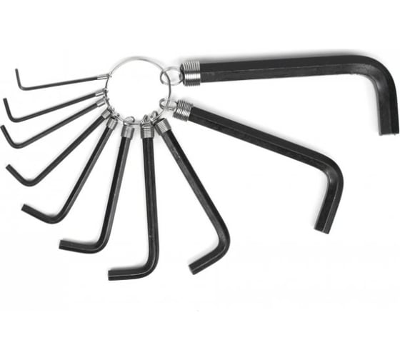 Изображение товара Набор шестигранных изогнутых ключей SITOMO 10 шт. 1.5-10 48981