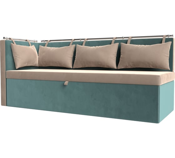 Изображение товара Кухонный диван метро с углом слева Лига диванов 105025L