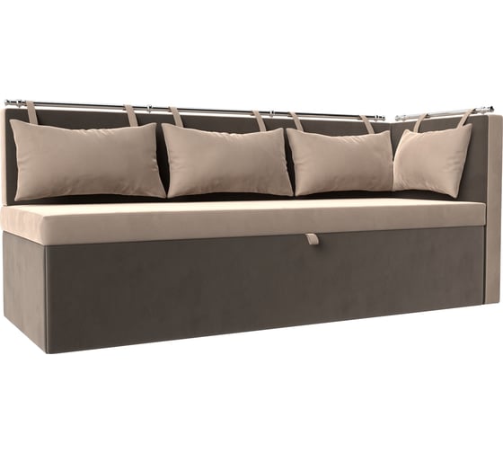 Изображение товара Кухонный диван метро с углом справа Лига диванов 105027