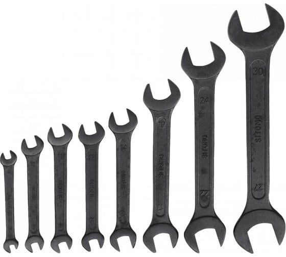 Изображение товара Набор гаечных рожковых двусторонних ключей 8 шт 6-30 SITOMO 42311