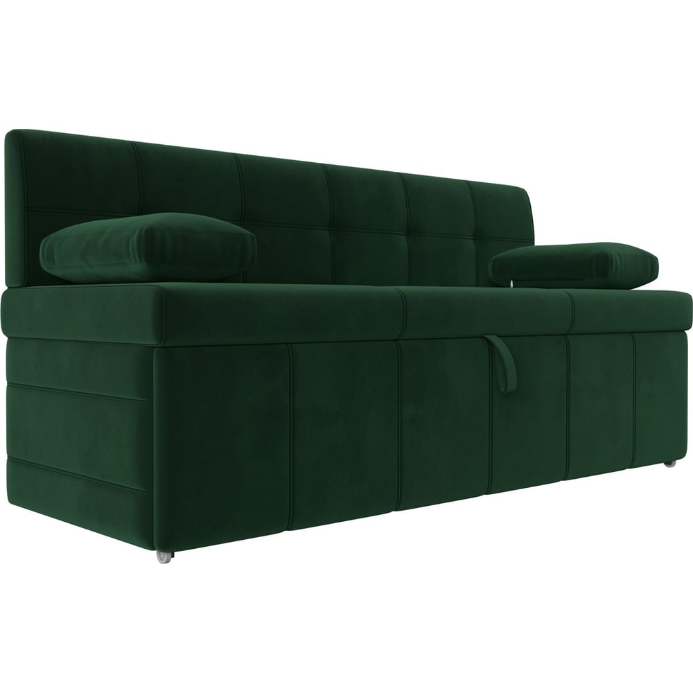 Изображение товара Кухонный диван лео Лига диванов зеленый велюр механизм дельфин