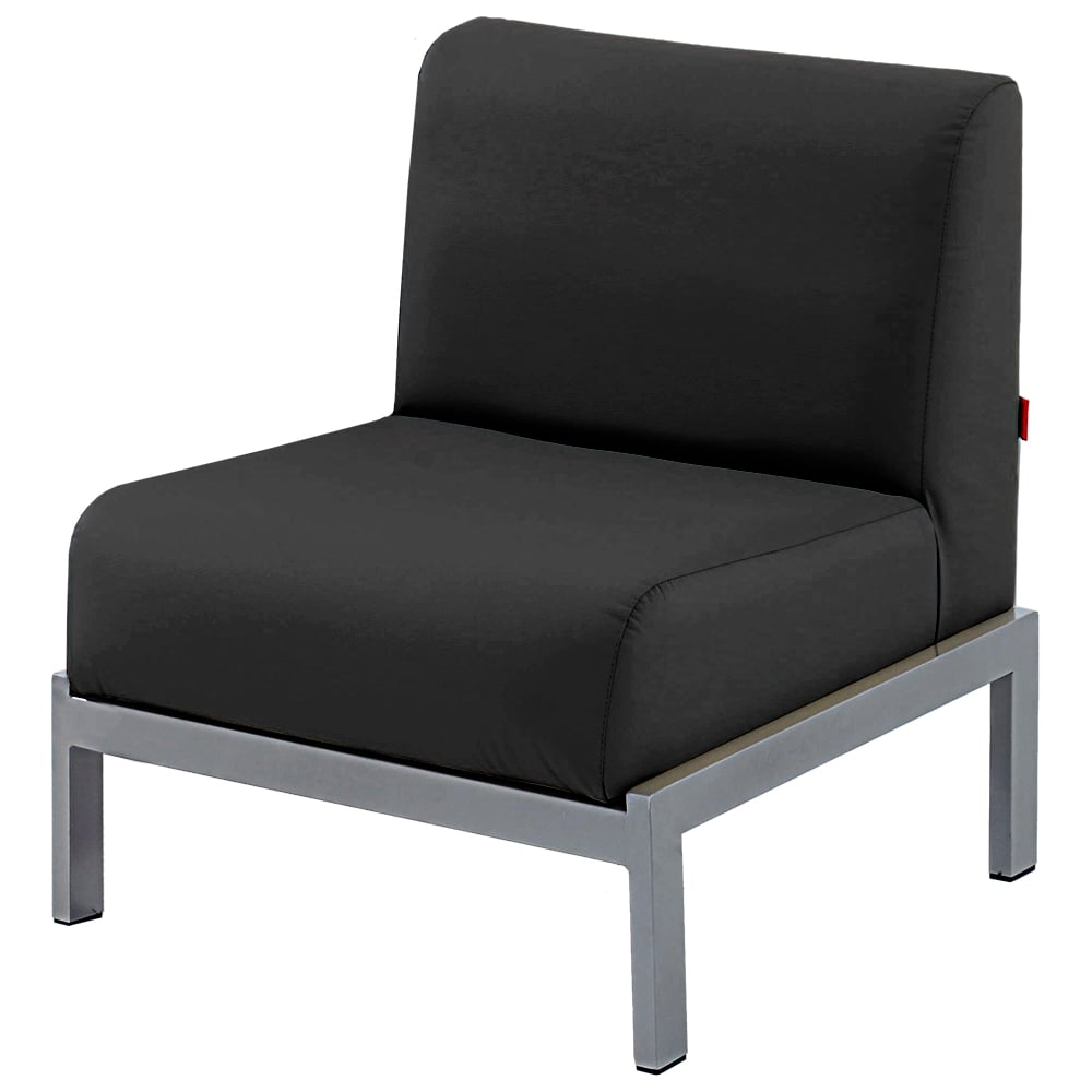 Изображение товара Кресло Фабрикант искусственная кожа PV черное современное офисное