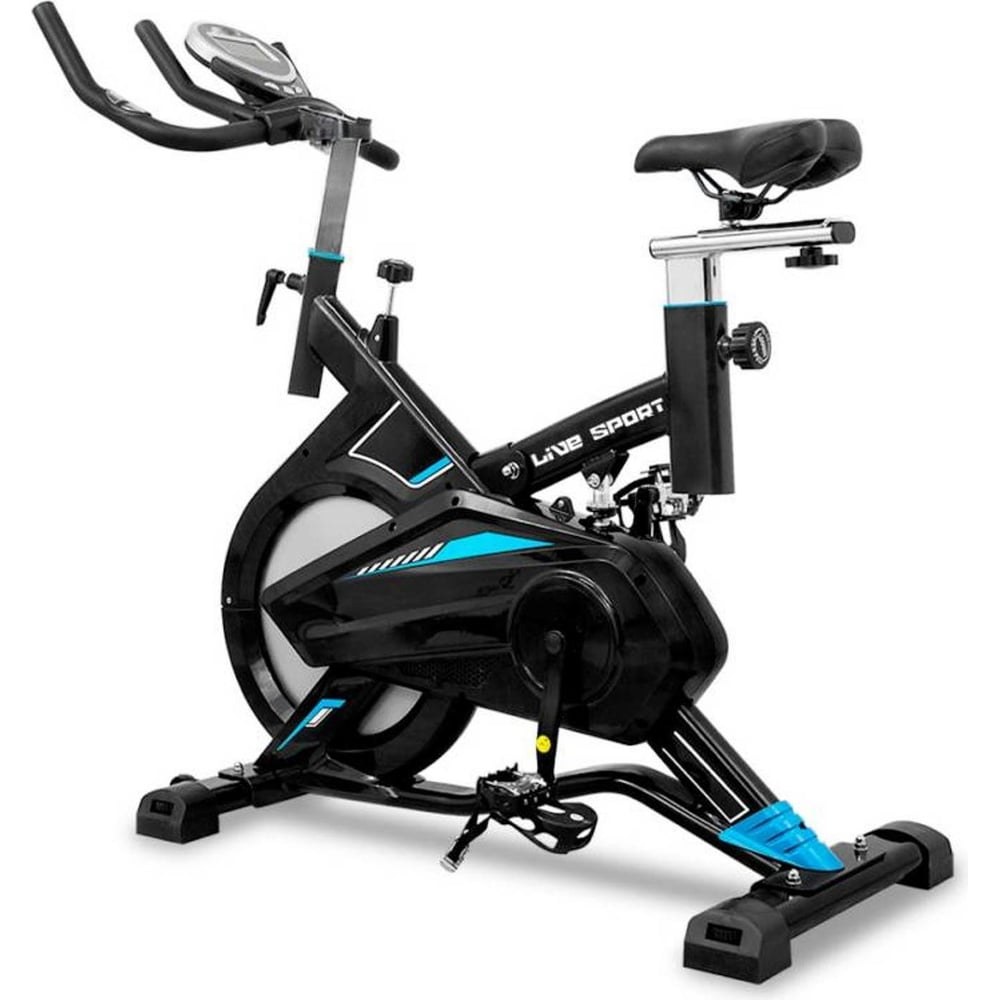 Изображение товара Cпин-байк DFC Live Sport YB9800 для домашних тренировок с датчиками и механической нагрузкой