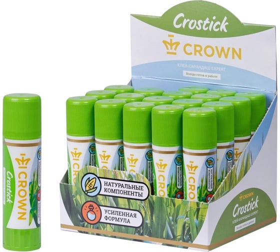 Изображение товара Клей-карандаш Crown Expert 22 г, ПВП CG-220