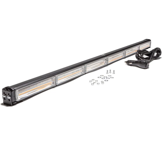 Изображение товара Маяк-стробоскоп АВТОЭЛЕКТРИКА AE36W-6COB-1S 36 Вт, 12/24 В, 1-сторона, 6 блоков COB, 28 режимов, провод 3 м, кронштейн AE36W-6COB-1S 09.02312