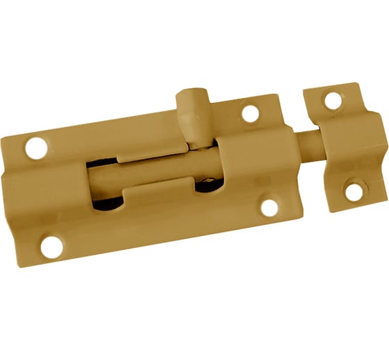 Изображение товара Шпингалет Trodos ZY-710B без пружины L80, золото матовый 205065