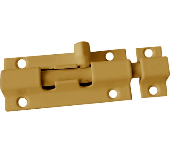 Изображение товара Шпингалет Trodos ZY-710C без пружины L70, золото матовый 205061