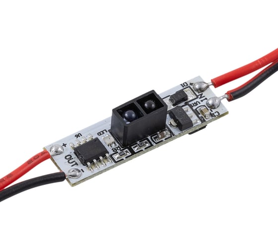 Изображение товара ИК выключатель Apeyron в профиль, монохром., 12/24В, 48/96Вт, IP20 / 04-44