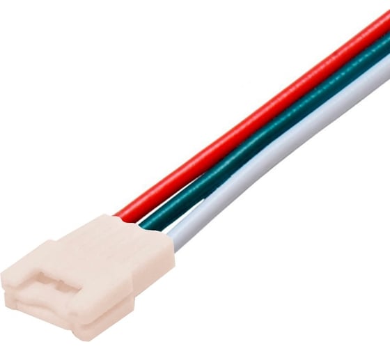 Изображение товара Комплект коннекторов Apeyron (2 клипсы с провод) для адресной светодиод.ленты 12/24В, RGB, IP20 / 09-100