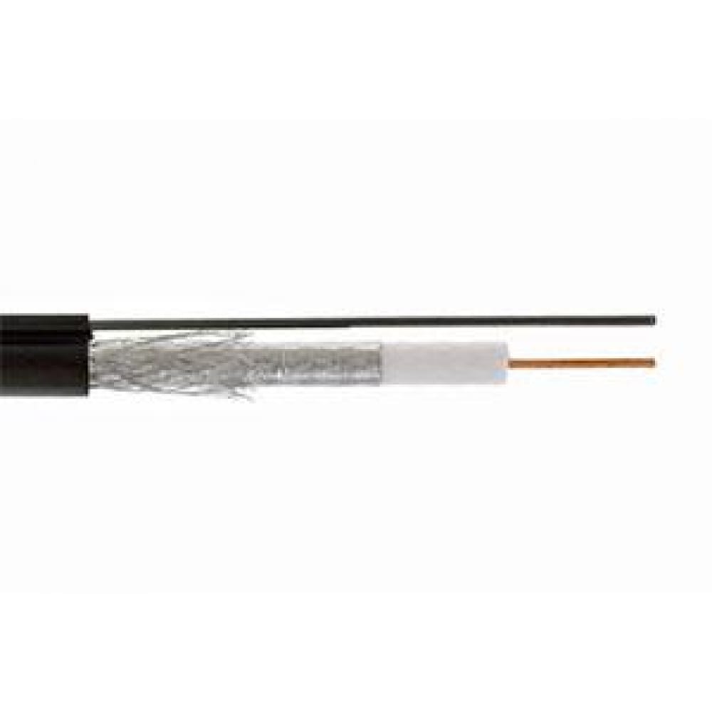 фото Коаксиальный кабель netlan rg-11, pe до -40c, с тросом, черный, 305м ec-c2-21123d-bk-3