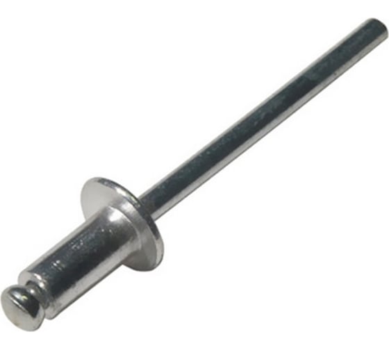 Изображение товара Заклепка вытяжная Доброга нержавеющая, 4,8x12 мм, 500 шт., DIN 7337, A2 ТД-00004537