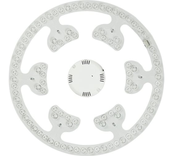 Изображение товара Модуль светодиодный с драйвером 80Вт, 6800лм, RGB+ССТ, IP20, O350x25мм, ПДУ / Apeyron 02-72