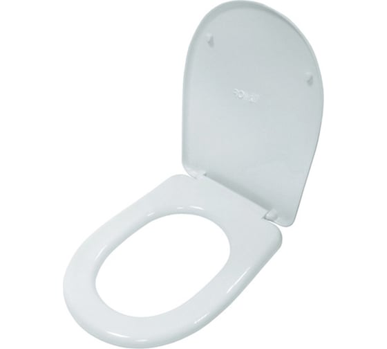 Изображение товара Сиденье для унитаза ИНКОЭР Комфорт-х0 Голубовато-белый (пластм.крепл.) В00В0003155