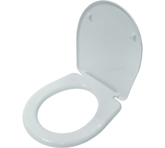 Изображение товара Сиденье для унитаза ИНКОЭР Лира голубовато-белый Р В00007284