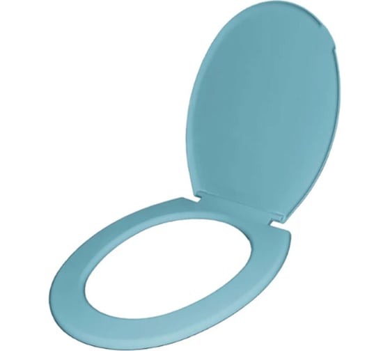 Изображение товара Сиденье для унитаза ИНКОЭР Стандарт Н голубой мрамор Р В00В0013615