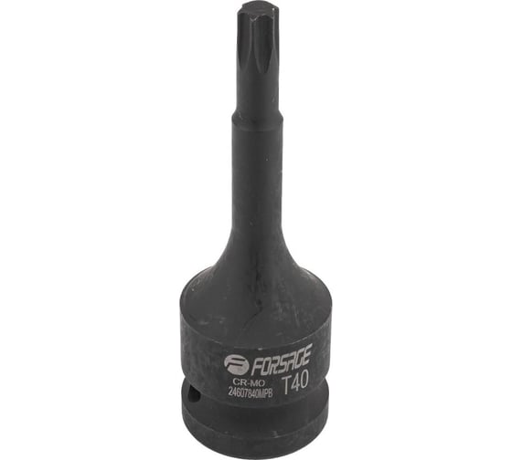 Изображение товара Головка-бита ударная Torx T40, 1/2"DR Forsage F-24607840MPB(56150)
