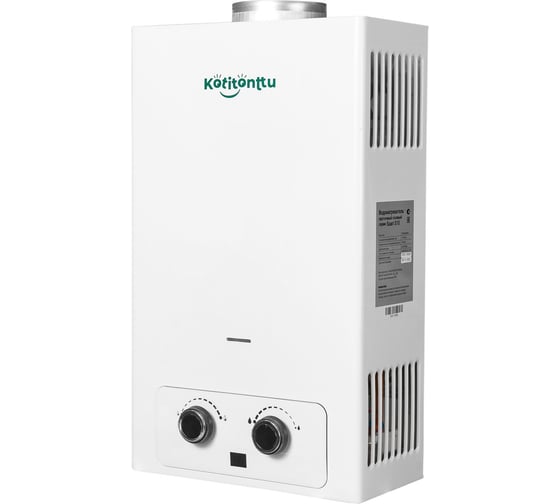 Изображение товара Водонагреватель проточный газовый Kotitonttu SUARI S10 00-00000082