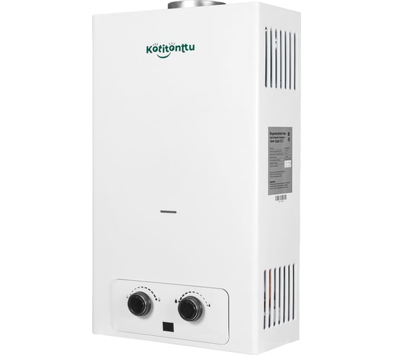 Изображение товара Водонагреватель проточный газовый Kotitonttu SUARI S12 00-00000083