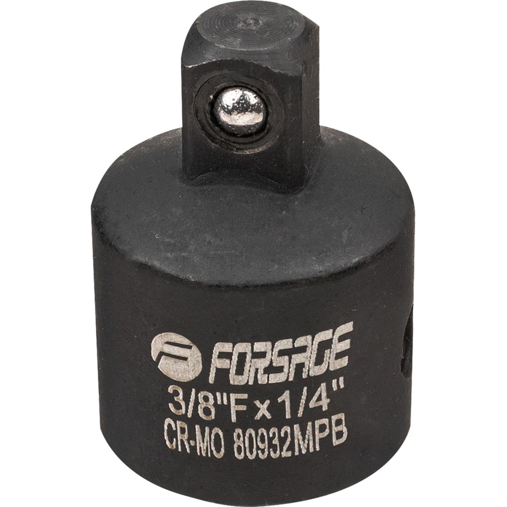 Изображение товара Адаптер Forsage F-80932MPB(28172) переходник 3/8"DR Female - 1/4"DR Male