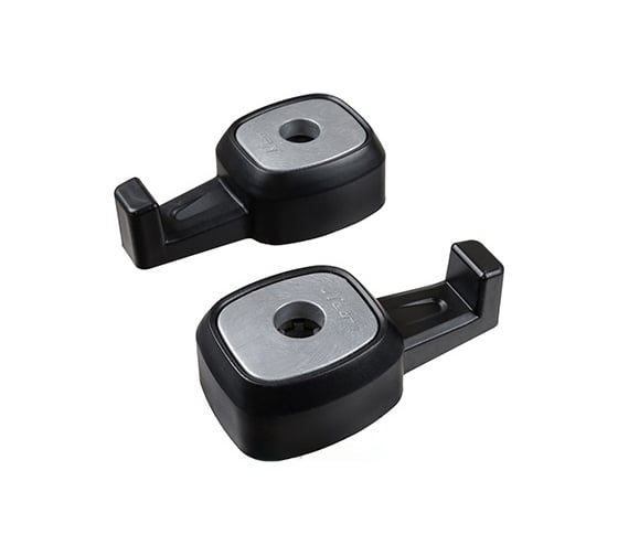 Изображение товара Автомобильный крючок на подголовник авто SKYWAY серый, комплект 2 шт S10402003