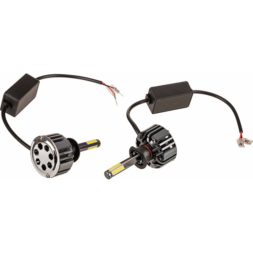 Изображение товара Автолампа-LED SKYWAY H1 ПРОТОН 6000K 25W комплект 2 шт светодиодные для автомобиля