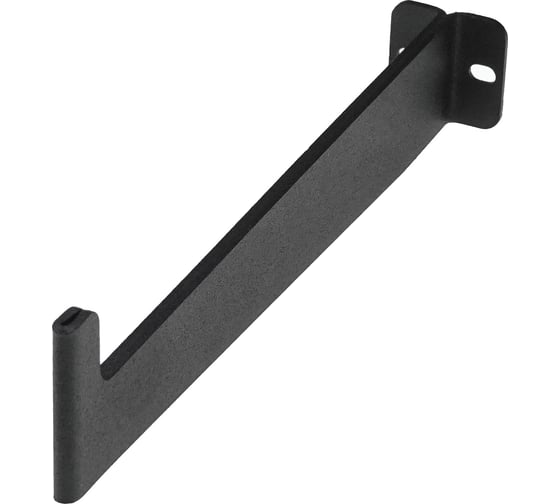 Изображение товара Универсальный держатель-крючок для хранения тяжелых грузов EMBODIMENT настенный, черный EMB-WOTUN-18-B