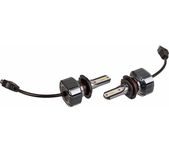 Изображение товара Автолампа-LED SKYWAY (аналог ксенона), H7, ФОТОН (V2), 12/24 V, 18 W, 6000 K, 4000 Lm, 1-контролер, комплект 2 шт, радиатор S08701047