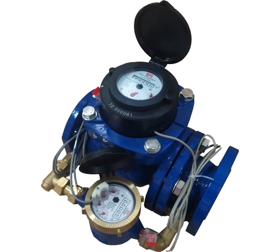 Изображение товара Счетчик холодной воды комбинированный ООО "Водомер" КВСХд 150/40 IP68 импульсный тип 02 VM-1091-150-21B-68