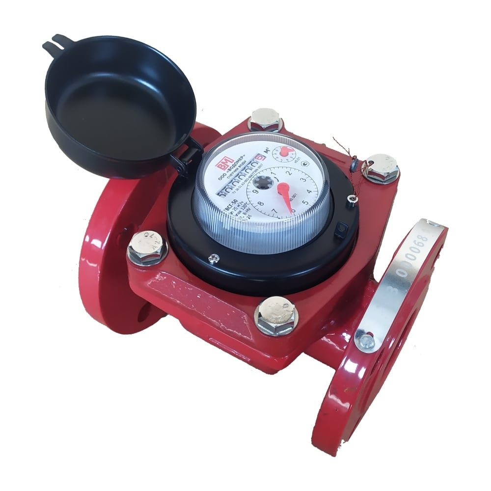 Изображение товара Турбинный счетчик горячей воды Водомер ТВСГ-01-125 125 мм 120°C 16 бар