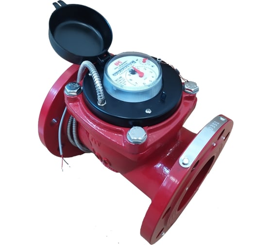 Изображение товара Турбинный счетчик горячей воды ООО "Водомер" ТВСТ-01-125 импульсный (100л/имп) VM-1064-125-21B-54