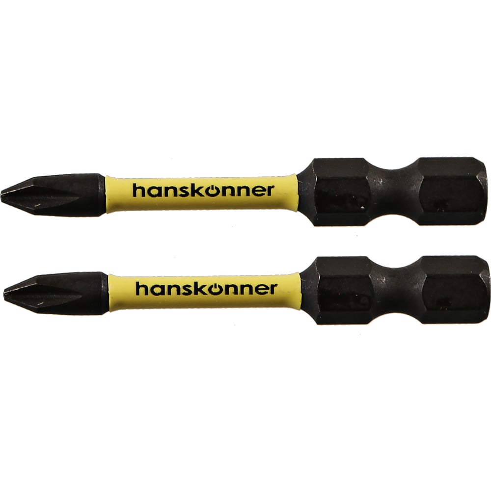 Изображение товара Биты PH1 50 мм 2 шт Hanskonner HPH1-50-2T