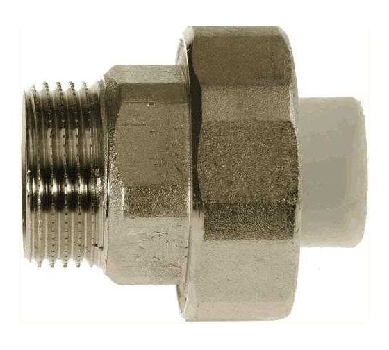 Изображение товара Муфта PPRC комбинированная разъемная КРОСС 32х1 1/4" нар. 62786