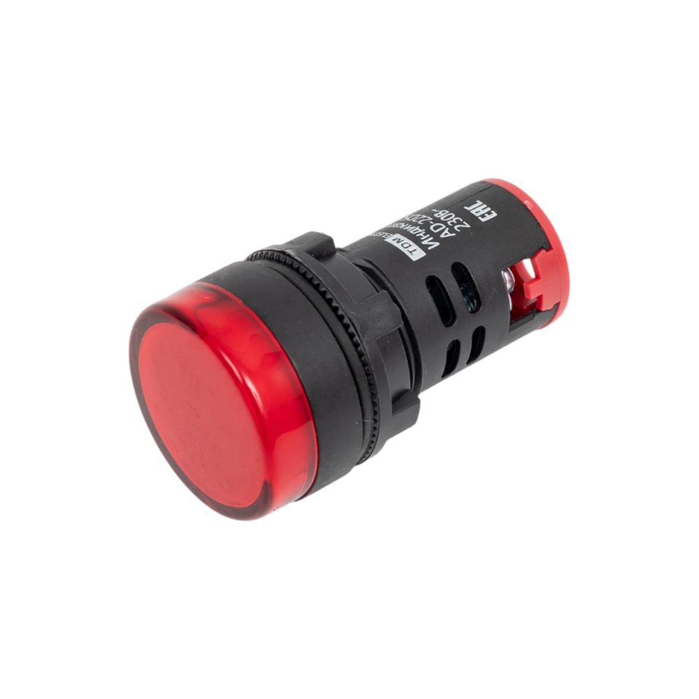 Изображение товара Модульная светодиодная лампа TDM ELECTRIC AD-22DS 22мм красная 230В