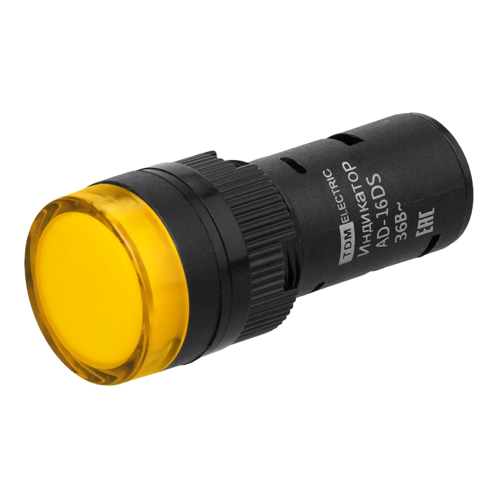 Изображение товара Лампа TDM ELECTRIC AD-16DS LED матрица d16мм желтый 36В AC/DC SQ0702-0062 Изображение товара Лампа TDM ELECTRIC AD-16DS LED матрица d16мм желтый 36В AC/DC SQ0702-0062