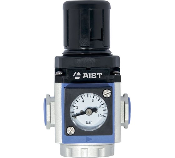 Изображение товара Регулятор давления воздуха 1/4" с манометром мини AIST 91033102 00-00009678