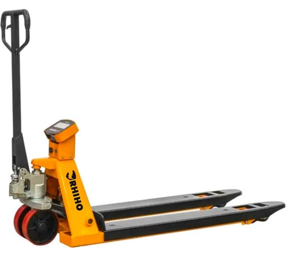Изображение товара Гидравлическая тележка RHIHO с весами и полиуретановыми колесами SE 2SE