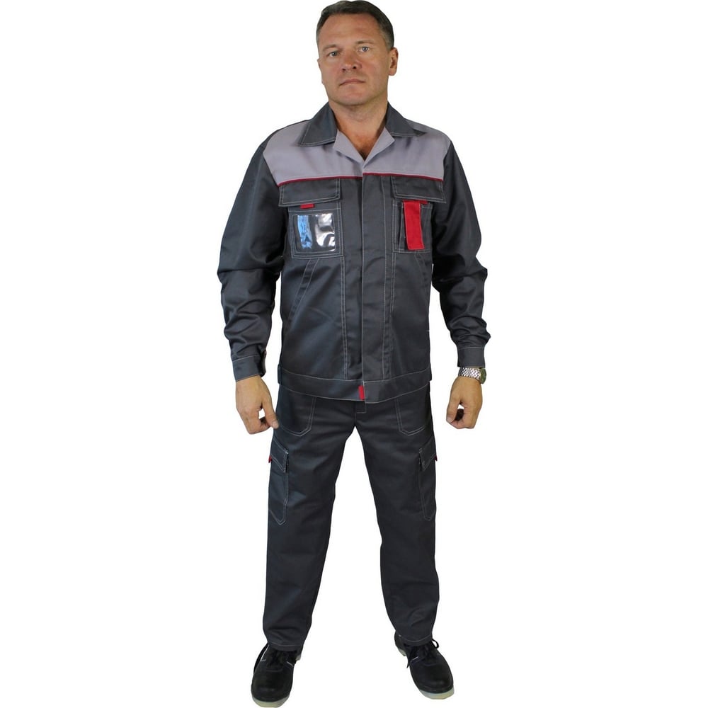 Рабочий мужской костюм Уралспецзащита Киржач л10-КБР киржач-сер-44-170