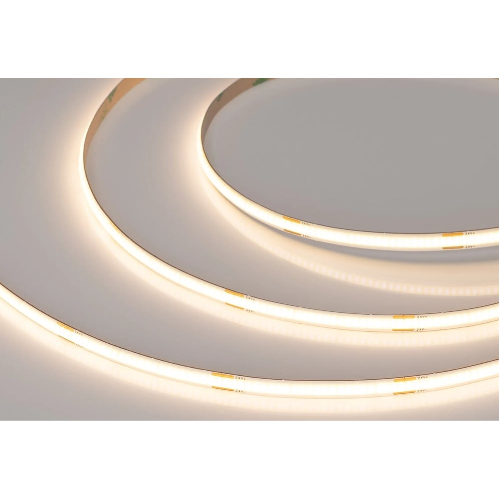 Изображение товара Светодиодная лента Arlight COB-X480-6mm 24V 5м Warm3000 для декоративного освещения